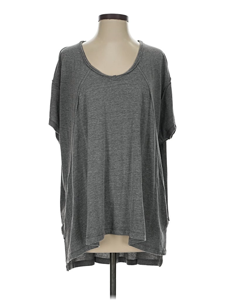 Pre-owned Fp Movement Short Sleeve T-shirt In Gray