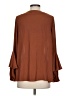 Ro & De Brown 3/4 Sleeve Blouse Size S - photo 2