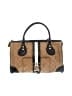 L.A.M.B. Argyle Brown Satchel One size - photo 1