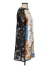 Promod Graphic Silver Brown Cocktail Dress Size 4 - photo 4