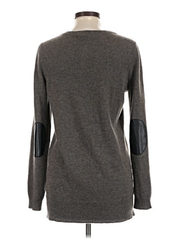 Aqua Cashmere Pullover Sweater (view 2)