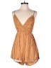 Illa Illa 100% Rayon Hearts Tan Romper Size S - photo 1