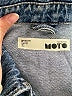 Topshop 100% Cotton Blue Denim Jacket Size 2 - photo 6