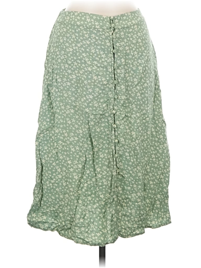 Pre-owned Able Casual Skirt In Green