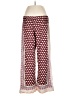 Sundance 100% Rayon Hearts Red Casual Pants Size XL - photo 1