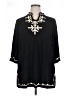 Catherines Black Casual Dress Size 0X - photo 1