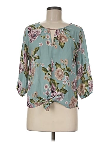 West Kei 3/4 Sleeve Blouse (view 1)