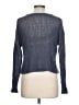 No Comment Metallic Blue Pullover Sweater Size L - photo 2