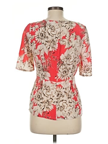 Broadway & Broome Short Sleeve Silk Top (view 2)