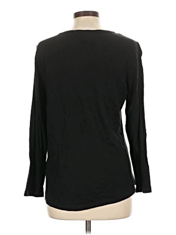 Weekends by Chico's Long Sleeve T-Shirt (view 2)