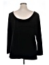 Chetta B Solid Black 3/4 Sleeve Top Size 16 - photo 2