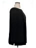 Chetta B Solid Black 3/4 Sleeve Top Size 16 - photo 4