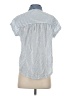 True Craft Stripes Blue Short Sleeve Button-Down Shirt Size XS - photo 2
