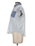 True Craft Stripes Blue Short Sleeve Button-Down Shirt Size XS - photo 5