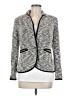 Cartonnier Chevron-herringbone Gray Blazer Size 6 - photo 1