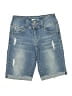 YMI Blue Denim Shorts Size 7 - photo 1