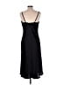 Bebe 100% Polyester Solid Black Cocktail Dress Size L - photo 2