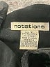 Notations Black Coat Size XL - photo 6