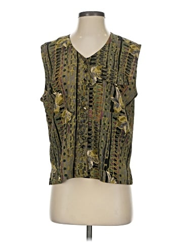 Christie & Jill Sleeveless Blouse (view 1)