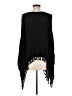 Alya Black Poncho Size M - photo 2