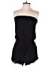 Talula 100% Rayon Solid Black Romper Size S - photo 1