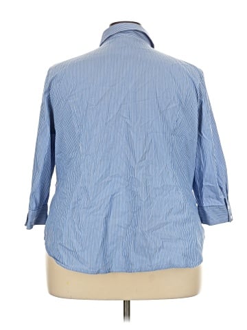 Liz Claiborne Career 3/4 Sleeve Button-Down Shirt (view 2)