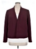 Le Suit Burgundy Blazer Size 16 - photo 1