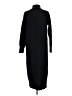 Iris & Ink 100% Wool Solid Black Casual Dress Size L (estimated) - photo 2