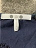 Three Dots 100% Cotton Blue 3/4 Sleeve Blouse Size L - photo 7