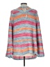 J.Jill Stripes Orange Pullover Sweater Size Lg Petite - photo 2