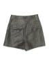 Zara 100% Polyurethane Metallic Gray Skort Size XS - photo 2