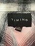 Timing Houndstooth Gray 3/4 Sleeve Blouse Size S - photo 7