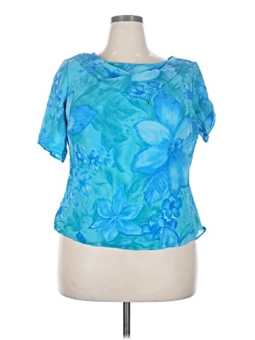 Studio 1 Short Sleeve Blouse (view 1)