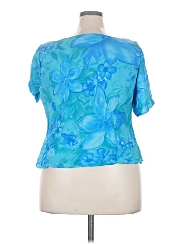 Studio 1 Short Sleeve Blouse (view 2)
