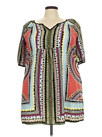 Gibson Latimer Short Sleeve Blouse (view 1)