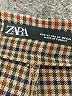Zara Plaid Brown Casual Pants Size XS - photo 7