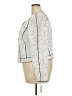 JM Studio 100% Polyester Polka Dots Ivory Jacket Size 18 - photo 5