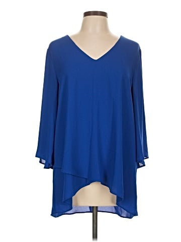 Karen Kane 3/4 Sleeve Blouse (view 1)