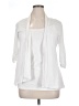 Soma White 3/4 Sleeve T-Shirt Size XL - photo 1