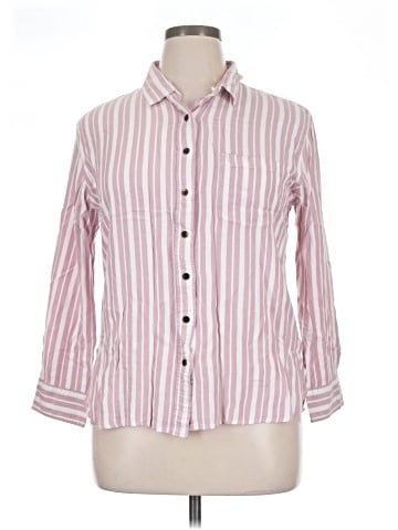 Jachs Girlfriend Long Sleeve Button-Down Shirt (view 1)