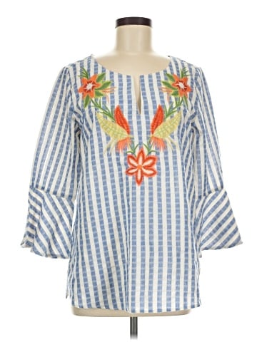 MONORENO 3/4 Sleeve Blouse (view 1)