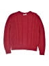 Gap Kids 100% Cotton Solid Red Pullover Sweater Size 12 - photo 1