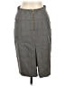 Express Design Studio Plaid Gray Formal Skirt Size 6 - photo 2