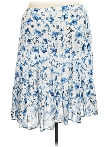 Woman Within Casual Skirt (view 2)