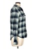 Paige Plaid Teal Long Sleeve Button-Down Shirt Size M - photo 4