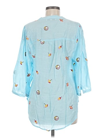 Figueroa & Flower 3/4 Sleeve Button-Down Shirt (view 2)