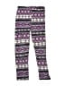 Star Ride Print Purple Casual Pants Size 5 - 6 - photo 2