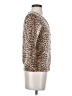 Joseph A. Animal Print Tan Cardigan Size S - photo 4