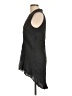 Brunello Cucinelli 100% Silk Black Gray Sleeveless Silk Top Size XL - photo 5