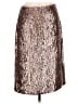 J.Crew 100% Polyester Metallic Silver Formal Skirt Size 4 - photo 1
